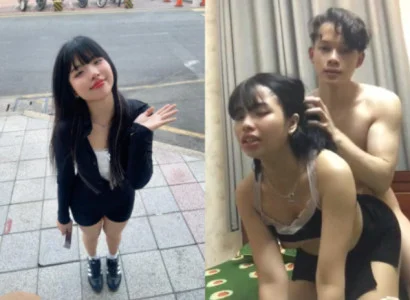 em ghệ quyến rũ kết nối qua những hành động nóng bỏng